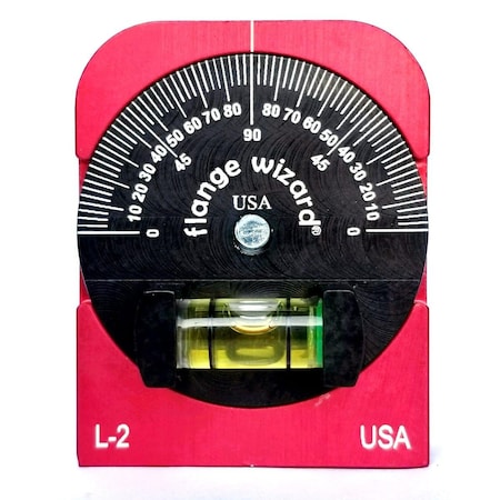 Flange Wizard Degree Level, Magnetic L-2
